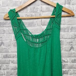 Forever 21 green tank top